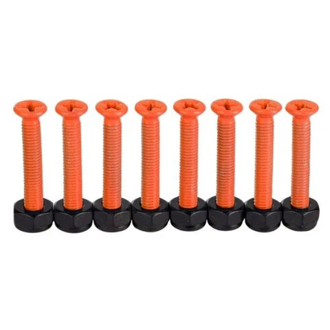 Bulk 1" Hardware 8-Pack Orange