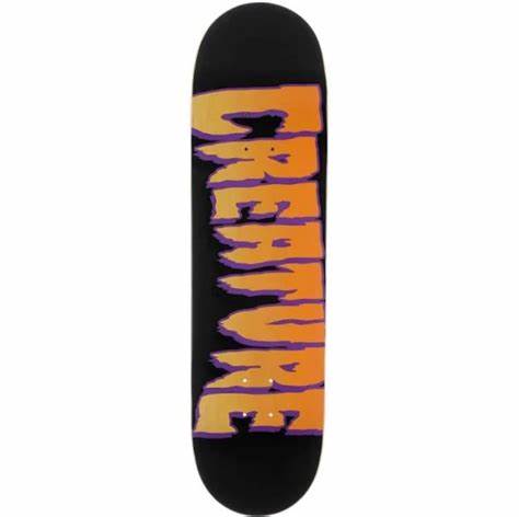 Creature Logo Outline Stumps Deck 8.5"