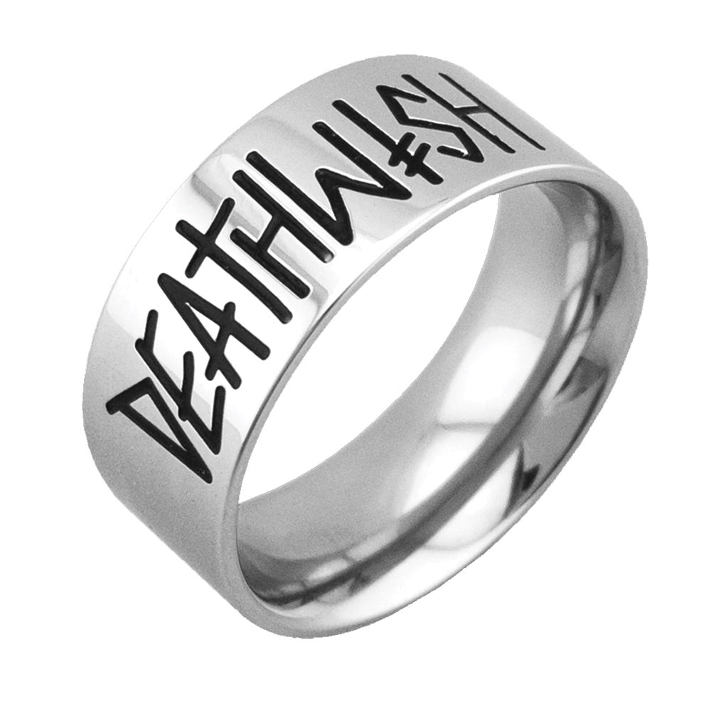 Deathwish Deathspray Ring Sliver