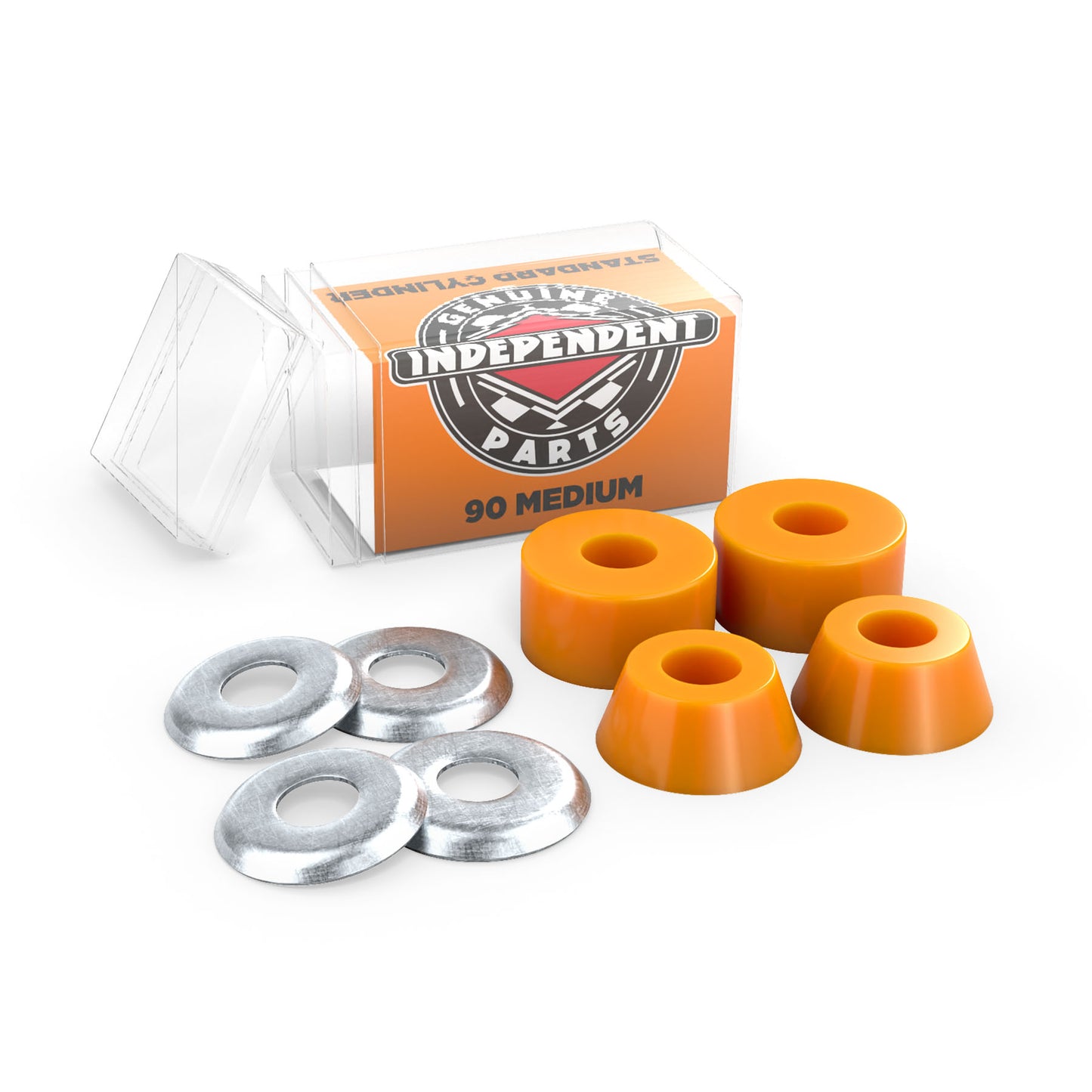 Independent Genuine Parts Standard Cylinder Cushions Medium (90a) Orange