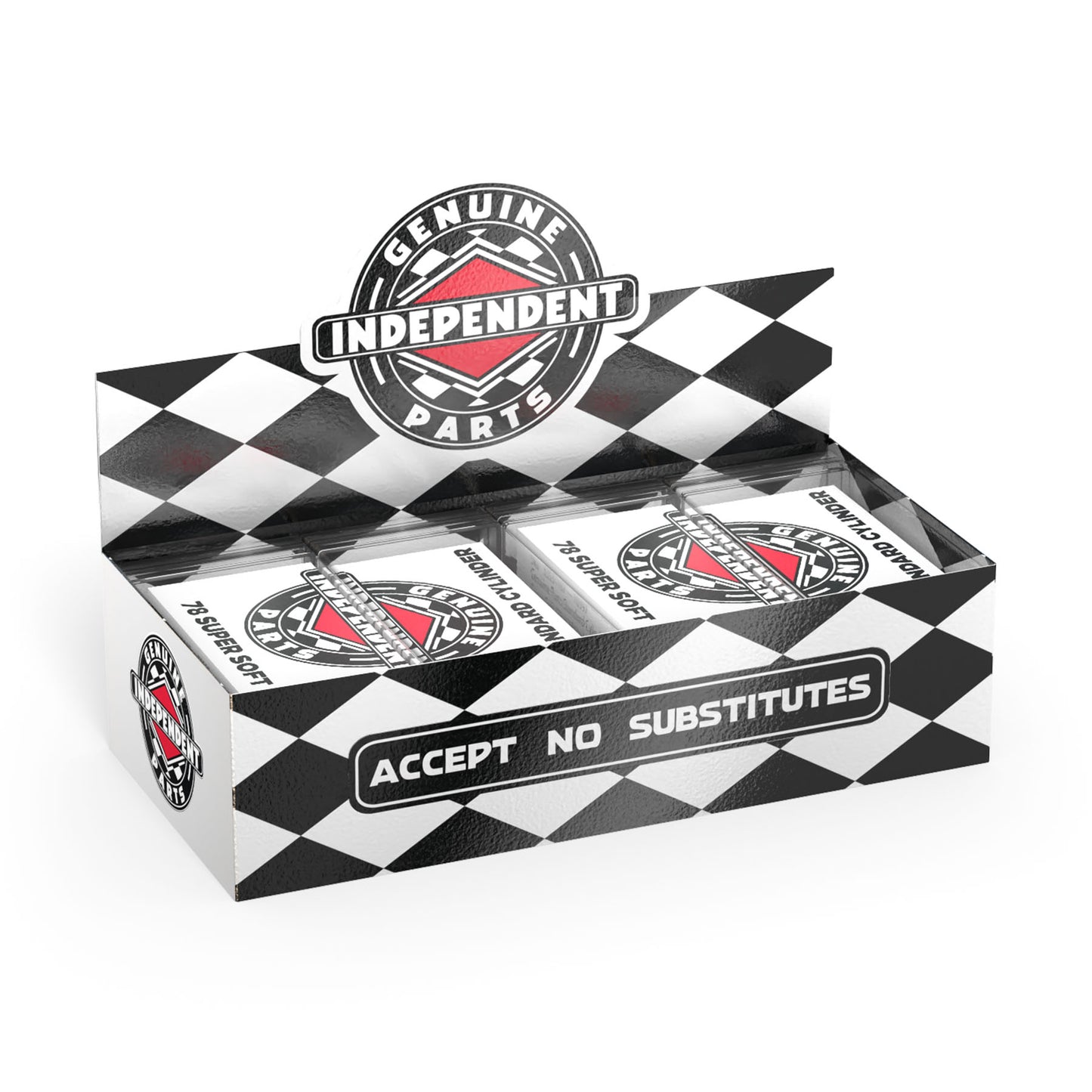 Genuine Parts Standard Cylinder Cushions Super Soft (78a) White