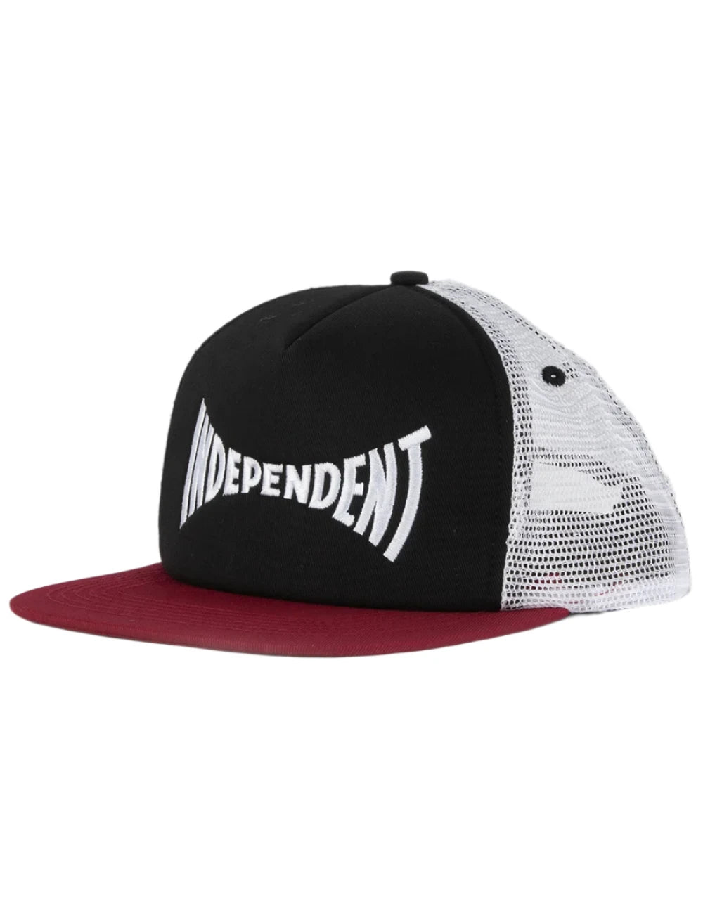 Independent Span Mesh High Trucker Black/Red/White