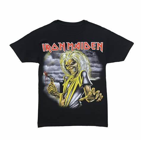 Iron Maiden Killers Black T-Shirt