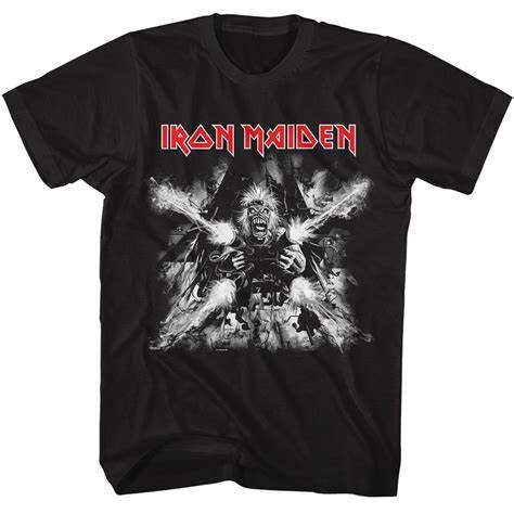 Iron Maiden Tailgunner Black T-Shirt