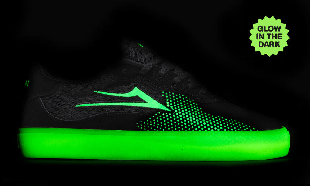 Lakai Essex Black / Glow Suede Shoes