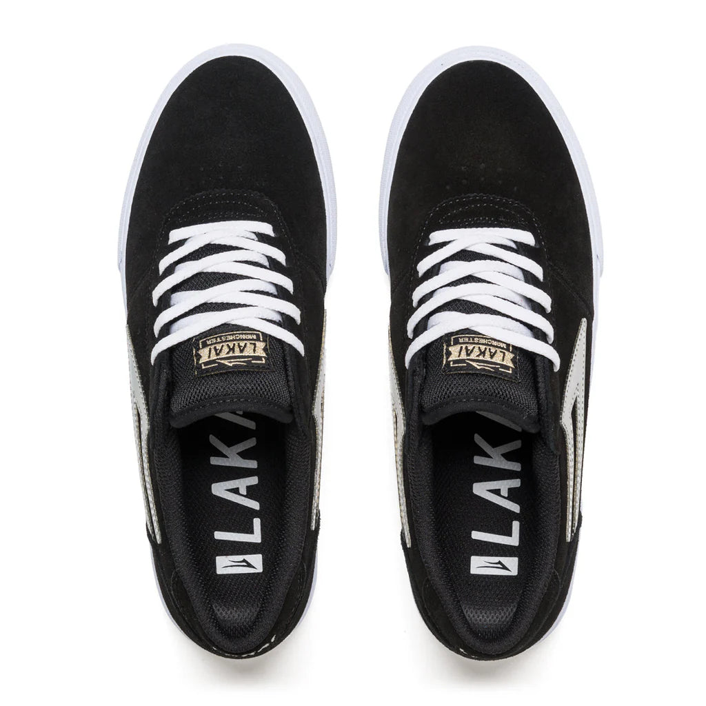 Lakai Manchester Black Cosmic Suede Shoes