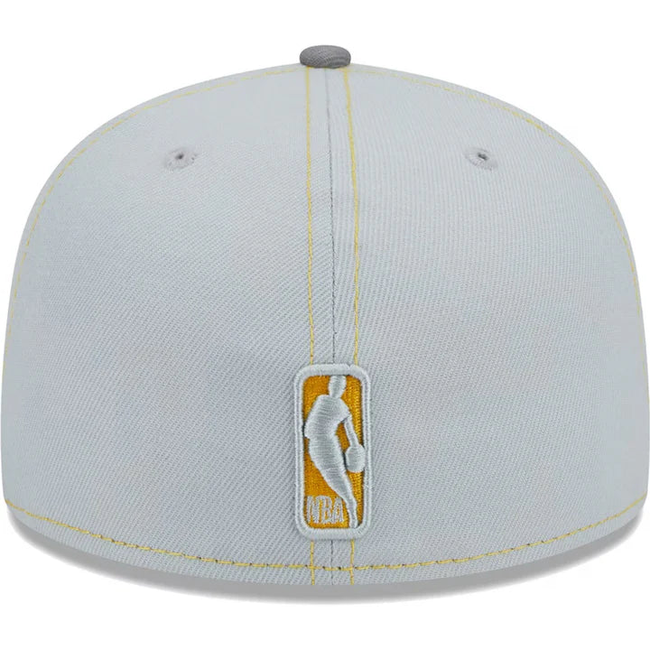 New Era Lakers Grey Fitted Hat