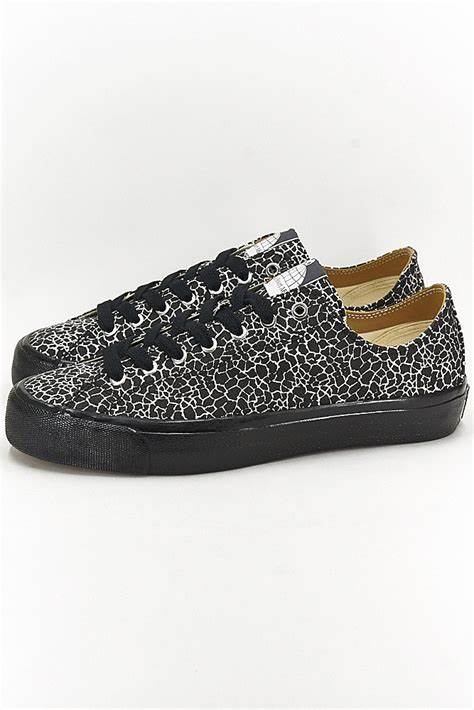 Last Resort AB VM003 Canvas Lo (Cracked Black White)