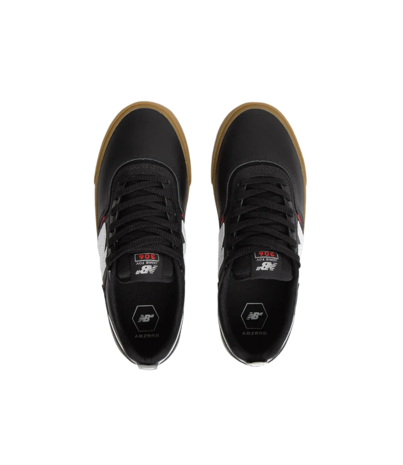 New Balance Numeric Jamie Foy 306 SLH Black With Red