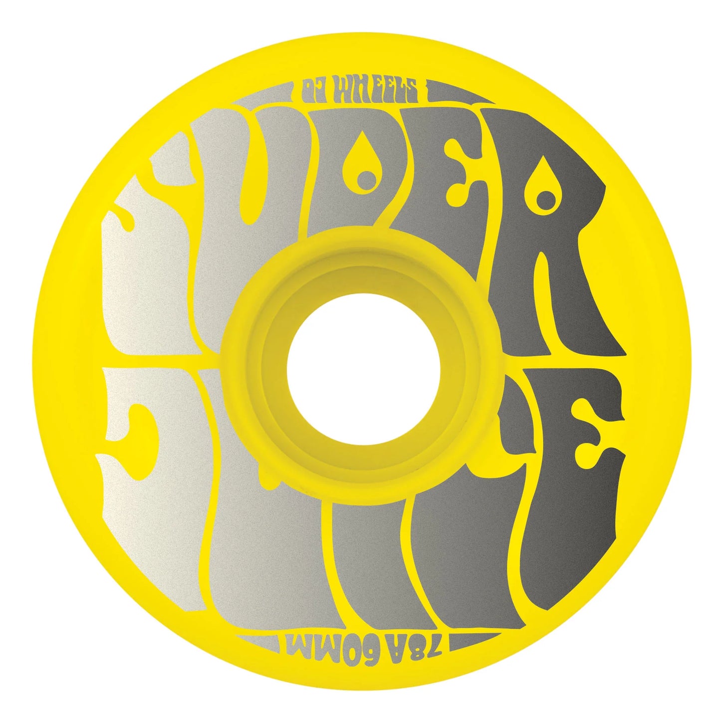 OJ Wheels Super Juice Neon Yellow 60MM 78A