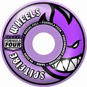 Spitfire 54MM 99D Radial Full LT Purple Wheels
