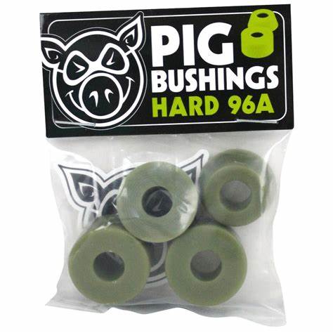 Pig Bushings Olive Hard 96A (4 Per Pack)