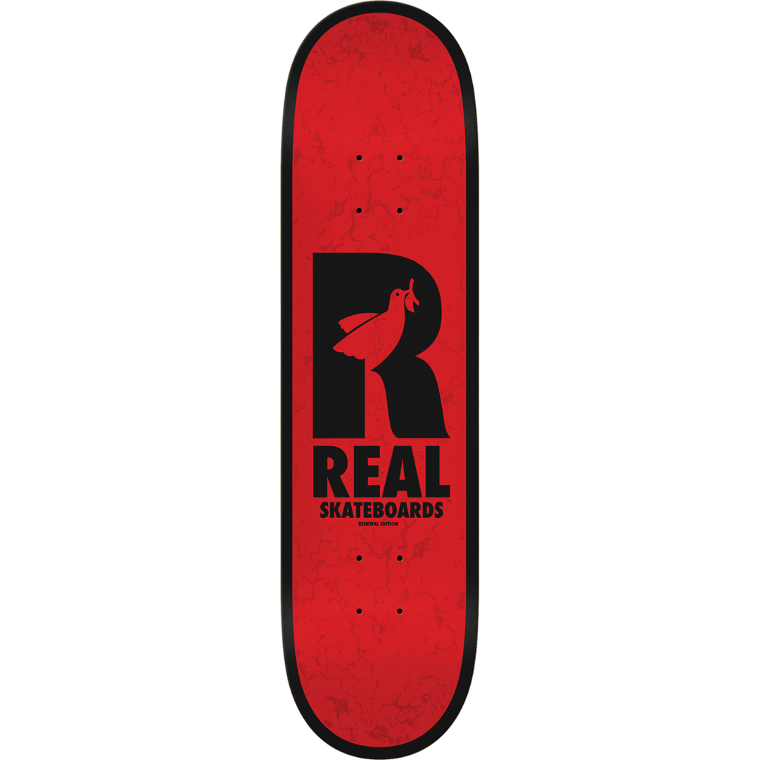 REAL Doves Redux Red / Black Deck - 8.5"