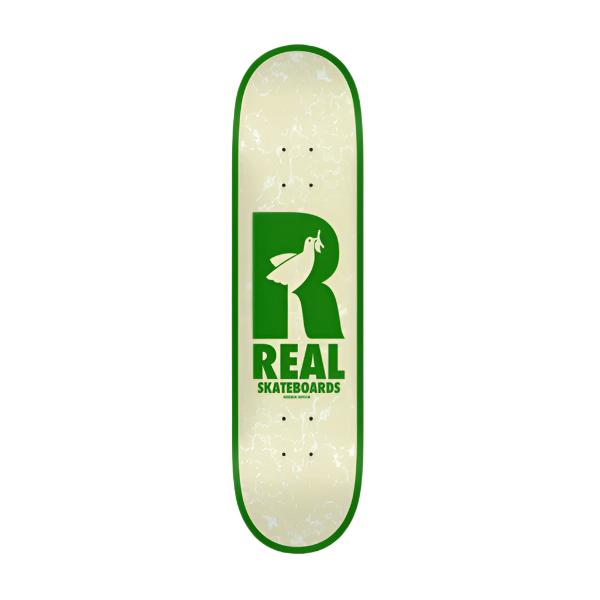 REAL Renewal Doves (Cream) Skateboard Deck 8.5''