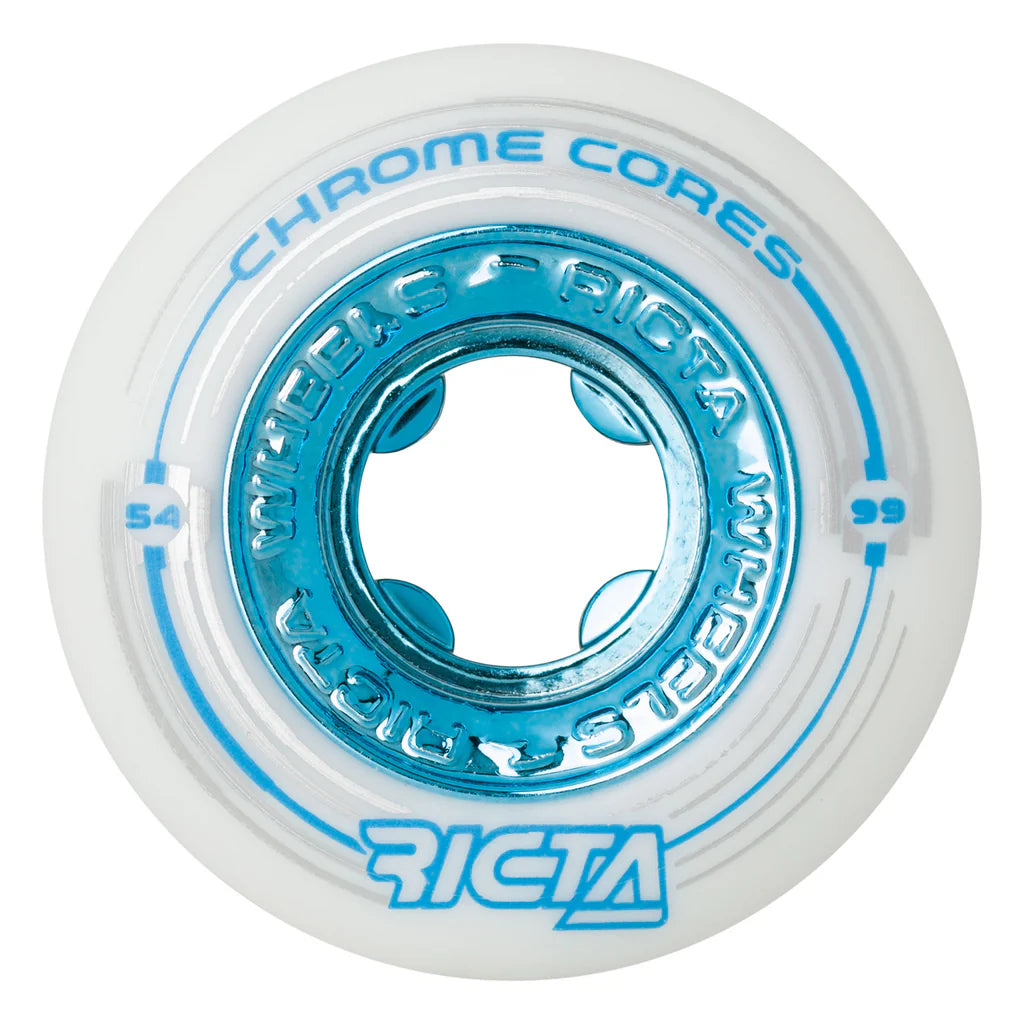 Ricta 54Mm Chrome Core White 99A Wheels