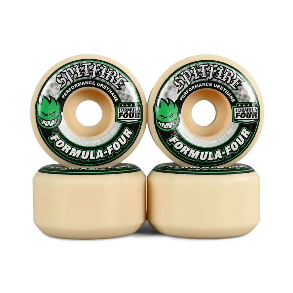 Spitfire Formula Four 56MM Conical Green 101D Wheels
