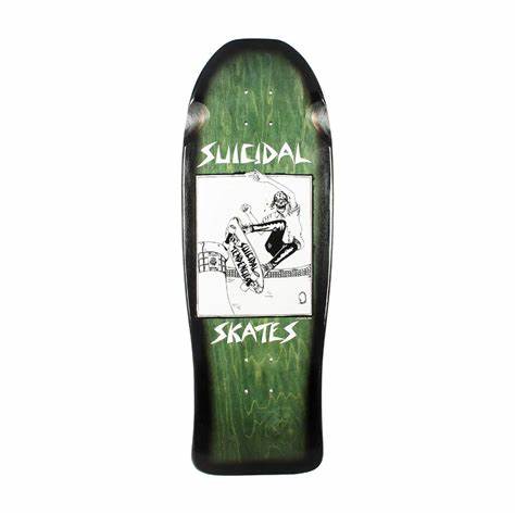 Dogtown Suicidal Tendencies Pool Skater 80s Reissue Deck- 10.125 x 30.325"