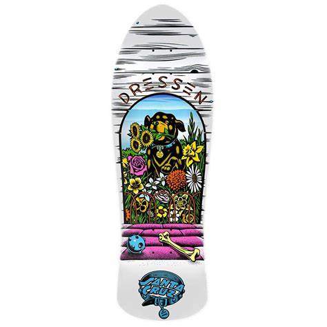 Santa Cruz Dressen Pup Reissue Deck 9.5"