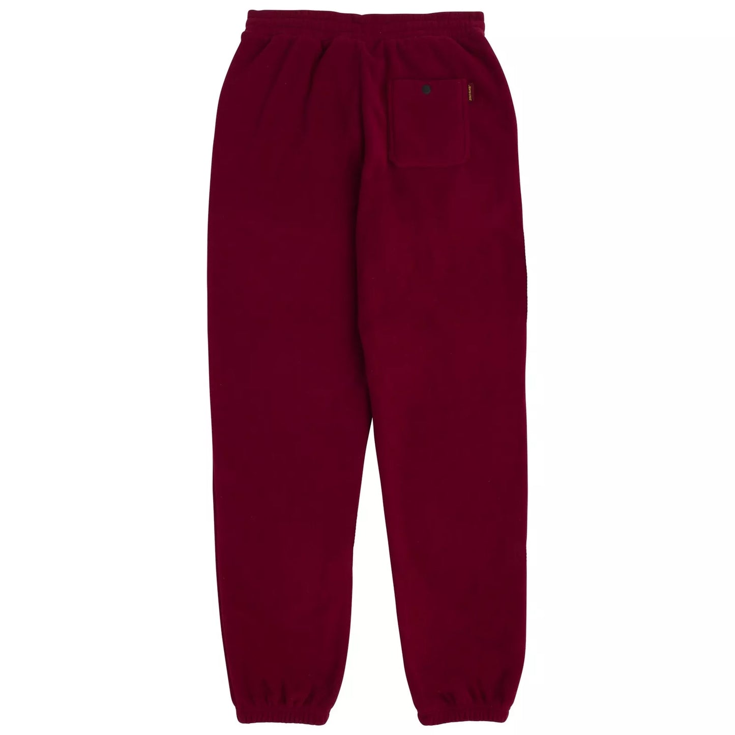 Santa Cruz Strip Polar Burgundy Sweatpants