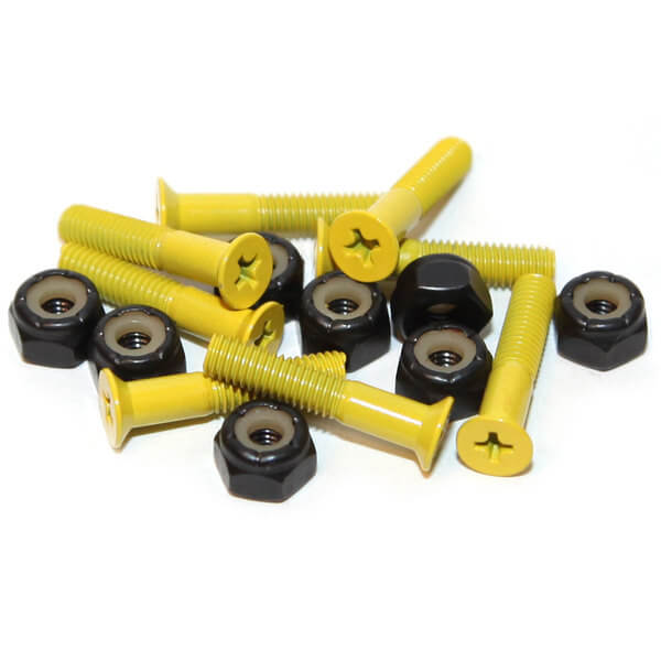 Standard 1" Philips Yellow Hardware set