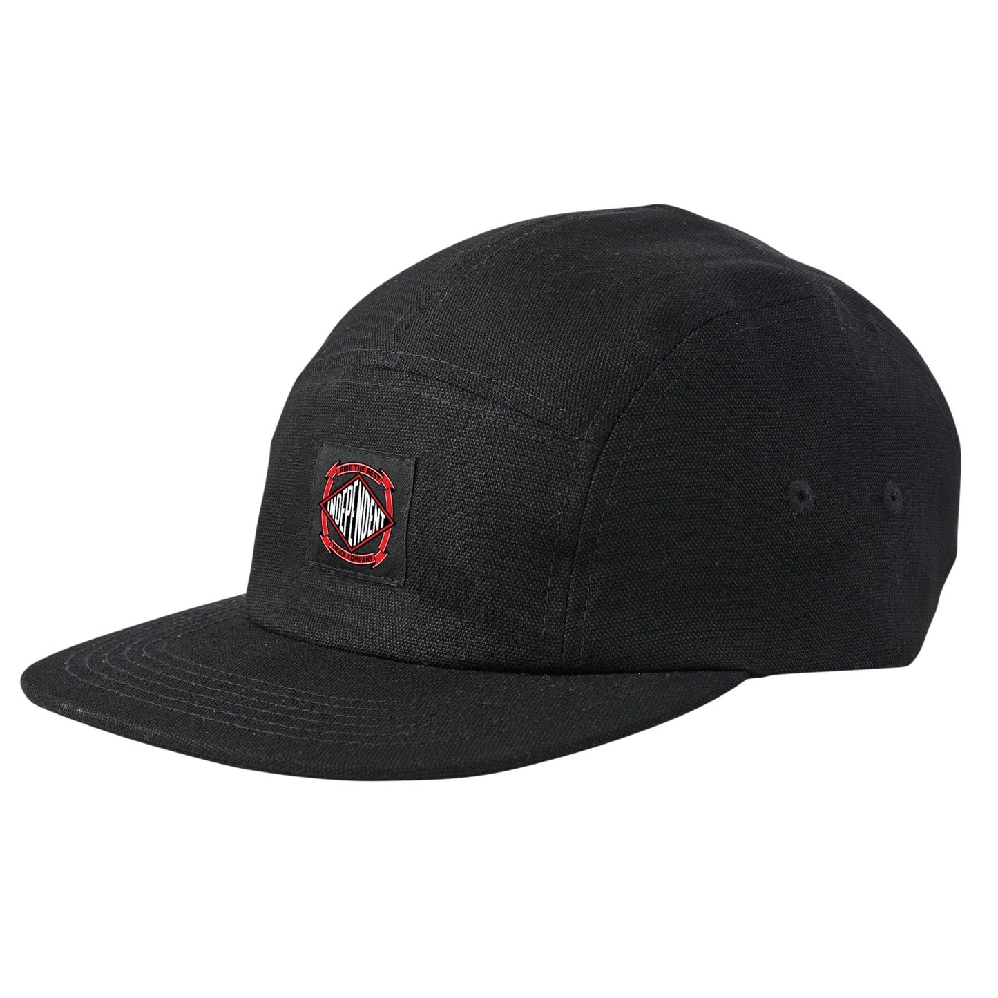 Independent Summit Scroll Camp Unstructured Low Hat Black