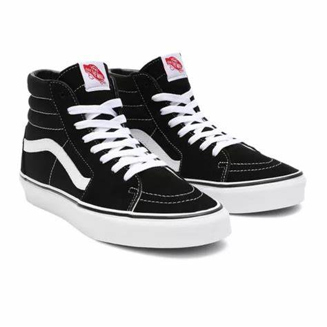 Vans Sk8-Hi Black / Black / White Shoes