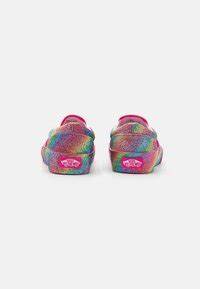 Vans Slip on Glitter Rainbow Multicolor Toddlers 2.0