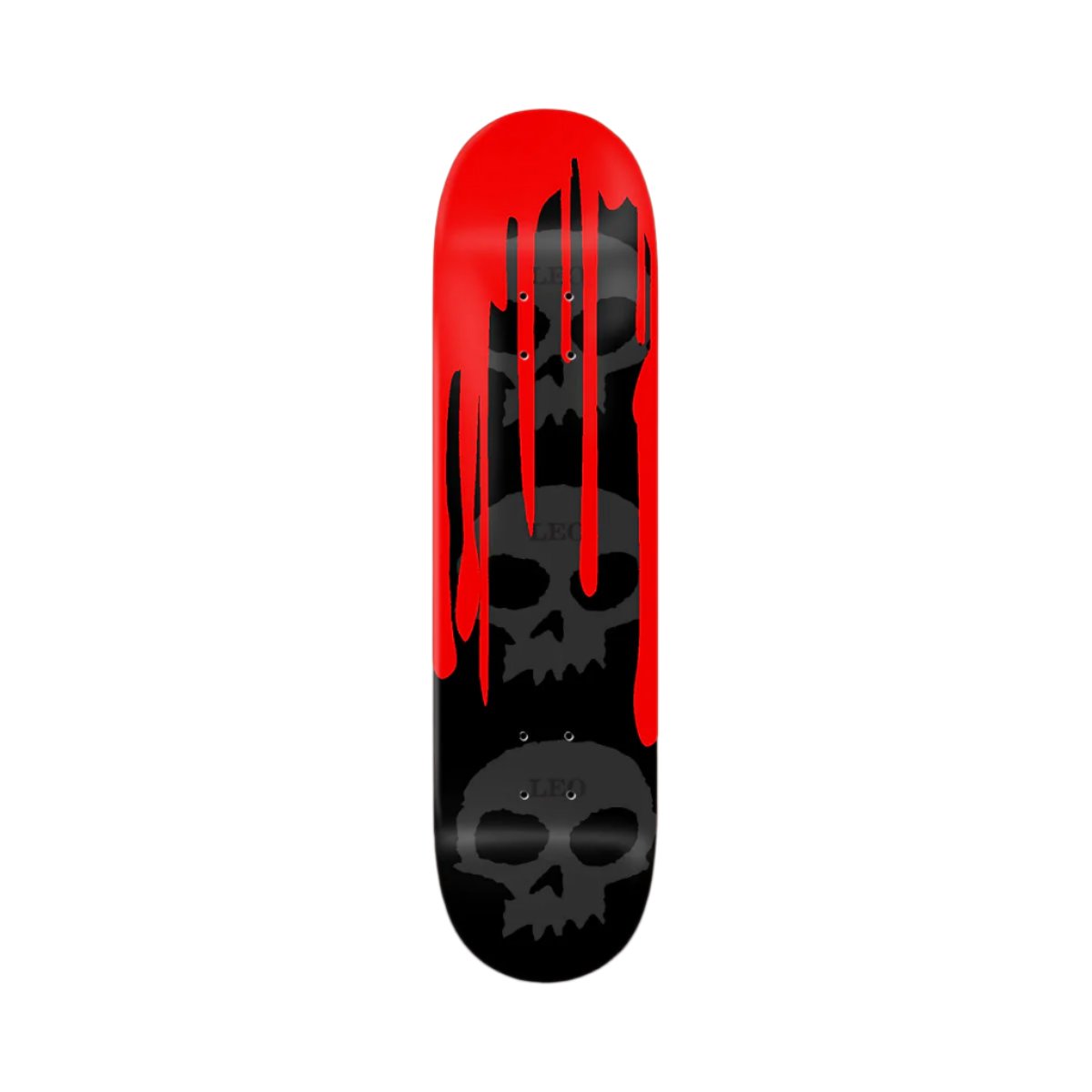 Zero Leo Romero 3 Skull Blood Deck- 8.5"