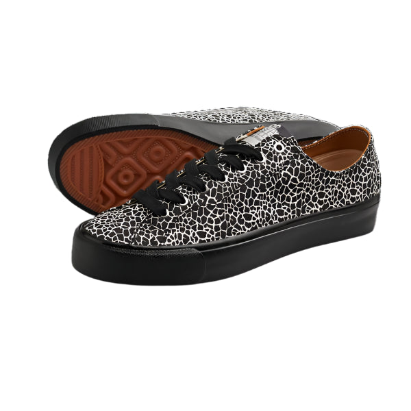 Last Resort AB VM003 Canvas Lo (Cracked Black White Last Resort AB VM003 Canvas Lo (Cracked Black White