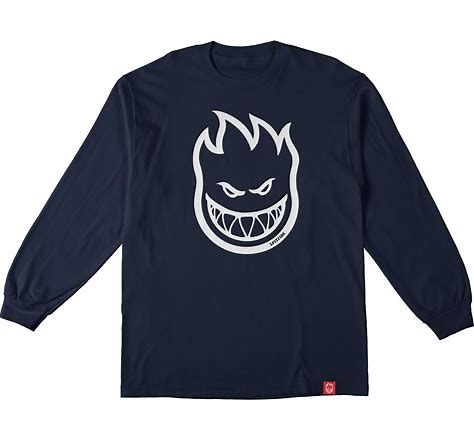 Spitfire Bighead navy/White LS