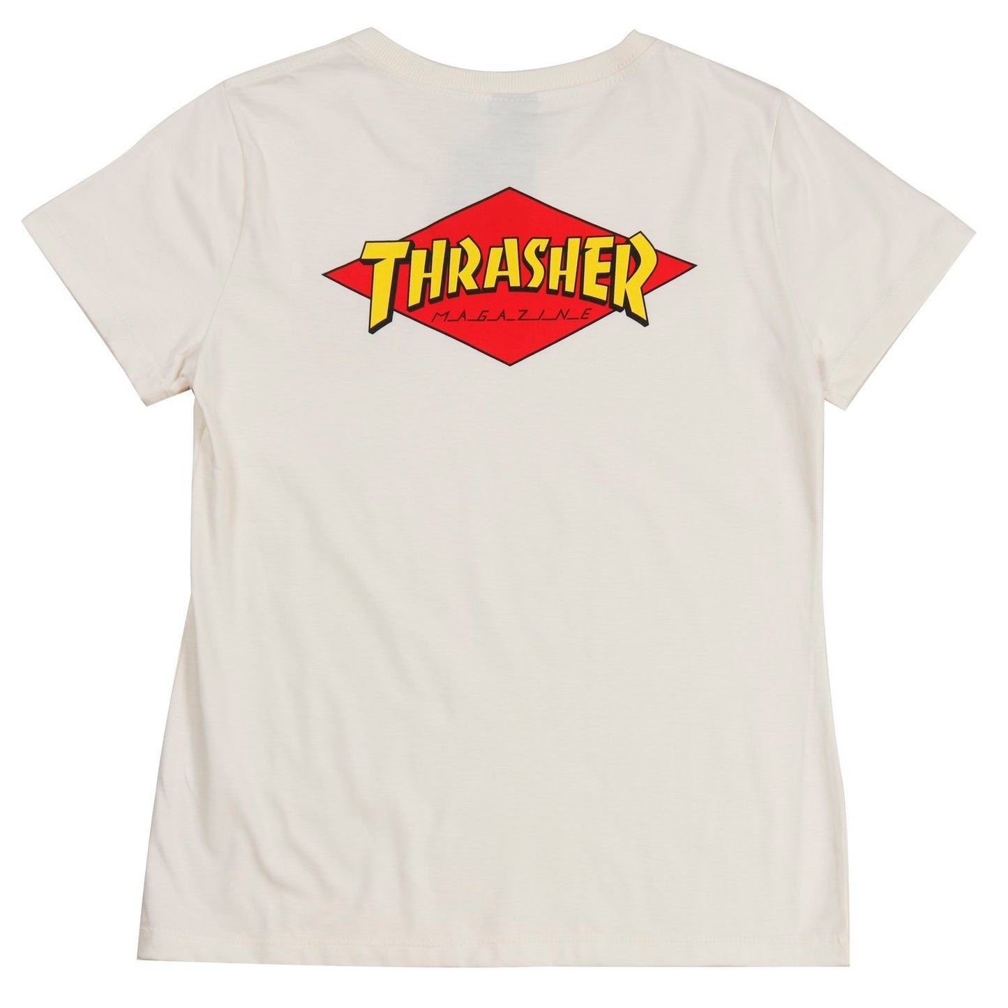 Thrasher x Santa Cruz Diamond Dot Women's White T-Shirt