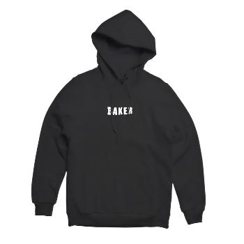 Baker Brand Logo Black Pullover Hoodie