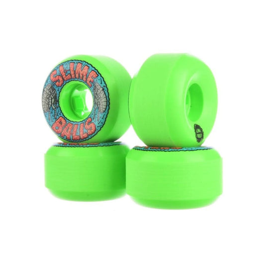 Slime Balls Wheels 56mm Flea Balls Speed Balls Green 99a