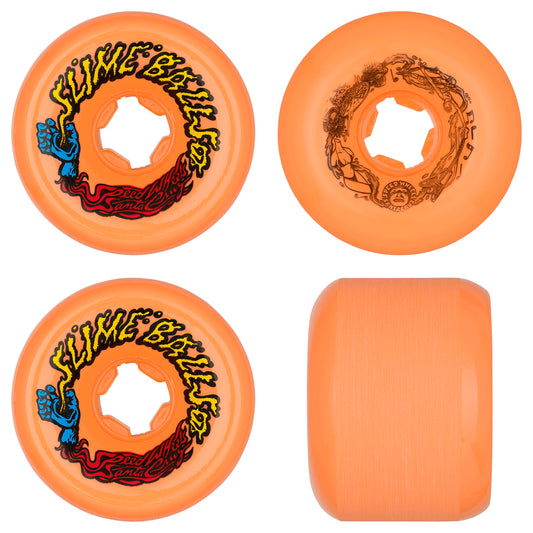 Slime Balls Wheels 60mm Vomits Orange 97a