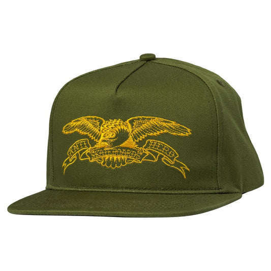 Anti-Hero Basic Eagle Snapback Hat Sage