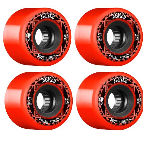 Bones Wheels ATF Rough Rider Wheels Red