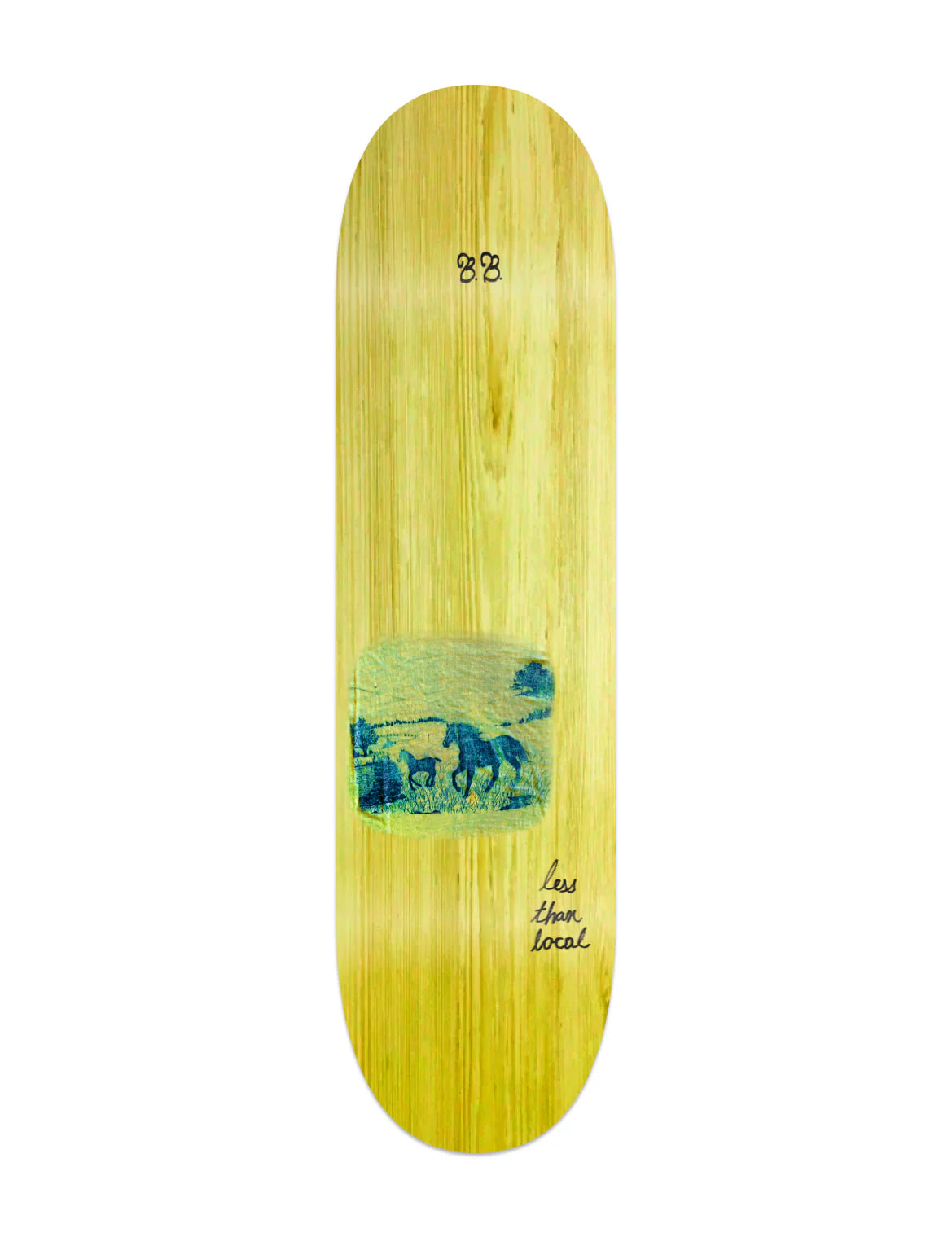 Brian's Horses Green and Yellow Deck