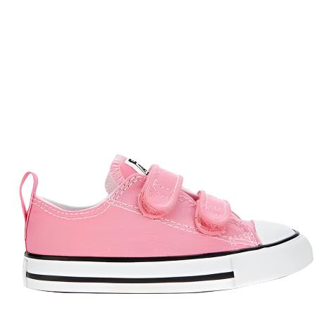 Converse Infant Pink Velcro Shoes- Size 7