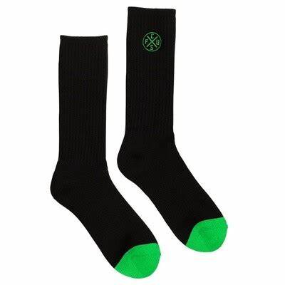 Creature Contrast Black Socks 9-11M