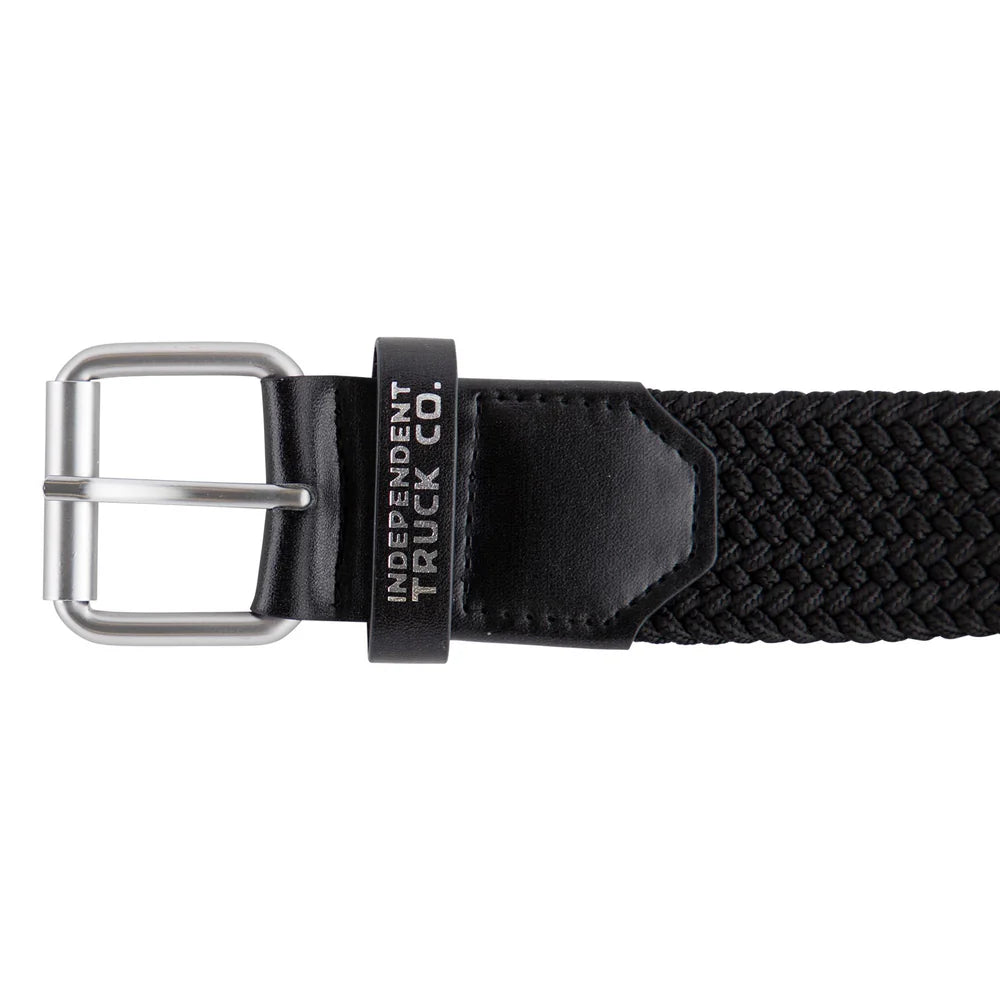 Independent Built to Grind Cord Belt Black OS Unisex