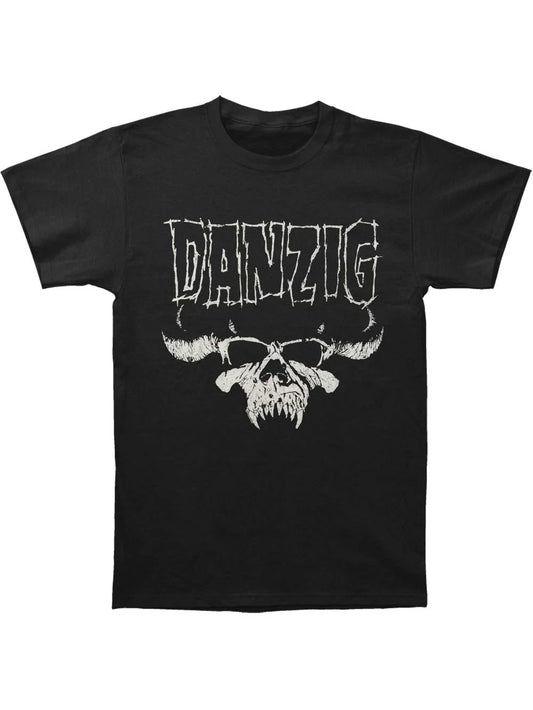 Danzig Skull and Logo Black T-Shirt