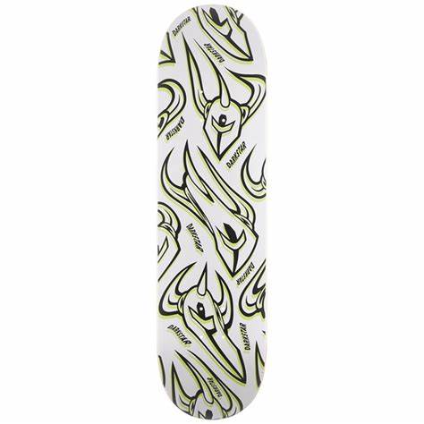 Darkstar Overprint White/Lime Deck - 8.25"