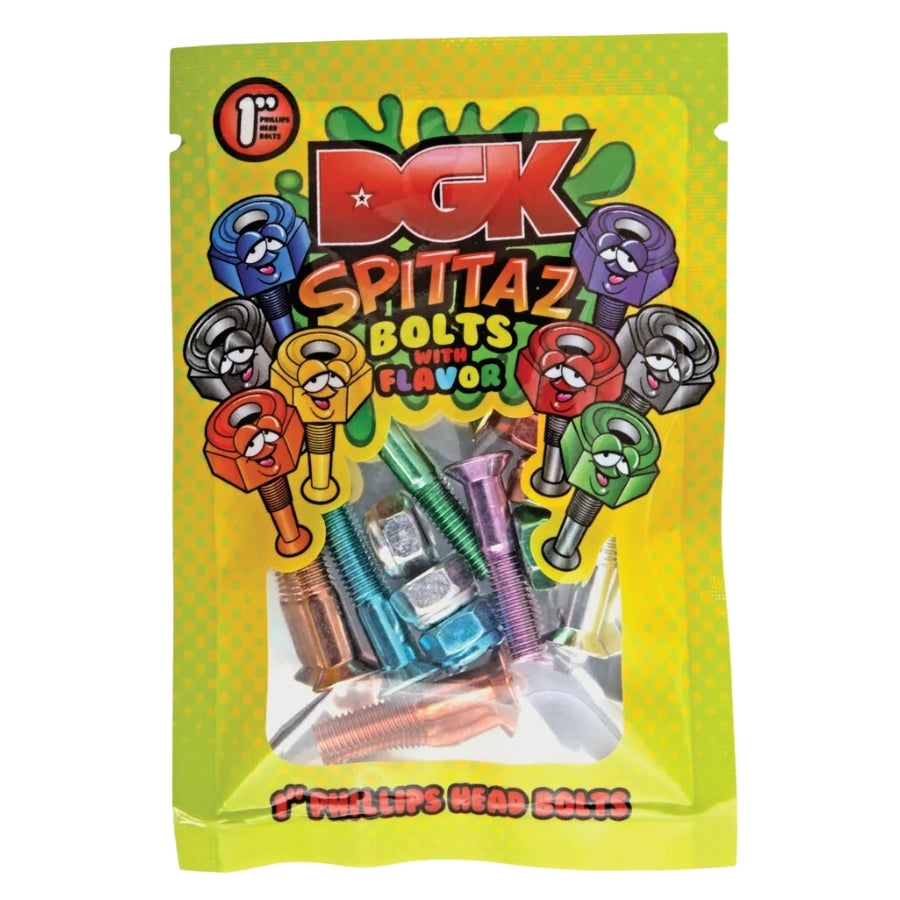 DGK Spittaz Hardware Set 1" Phillips Multicolored