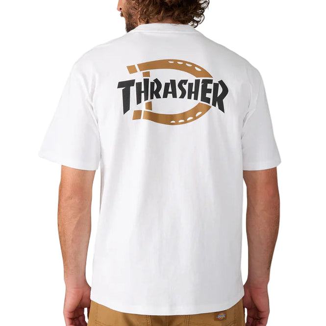 Dickies X Thrasher Graphic T-Shirt White