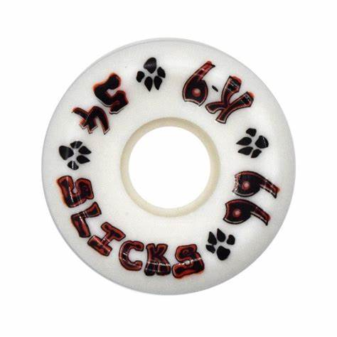 Dogtown K-9 Rallys 54MM x 99a White Wheels