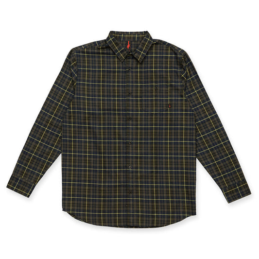 Deathwish Dro's Long Sleeve Striped Flannel