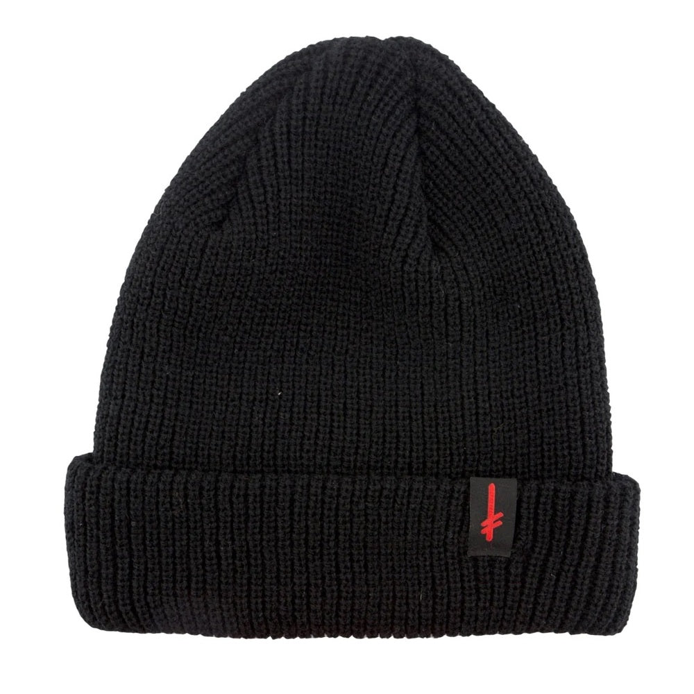 Deathwish Gang logo Black Cuff Beanie