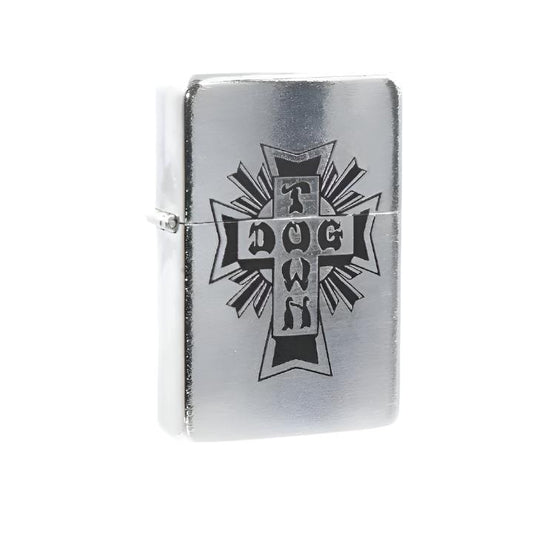 Dogtown Cross Logo Flip Top Metal Lighter