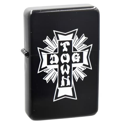 Dogtown Cross Logo Flip Top Metal Lighter