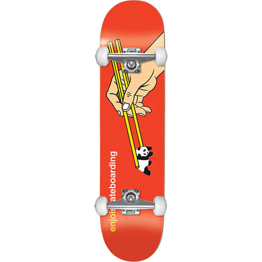 ENJOI Chop Sticks Youths First Push Red Complete - 7.375"